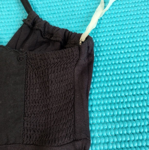 NWT Mudd Women's Halter Racer Back A-line Dress Black XS - Picture 5 of 11